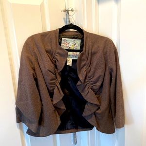 Anthropologie jacket – Tabitha brand. Size 8 (fits more like a 6).